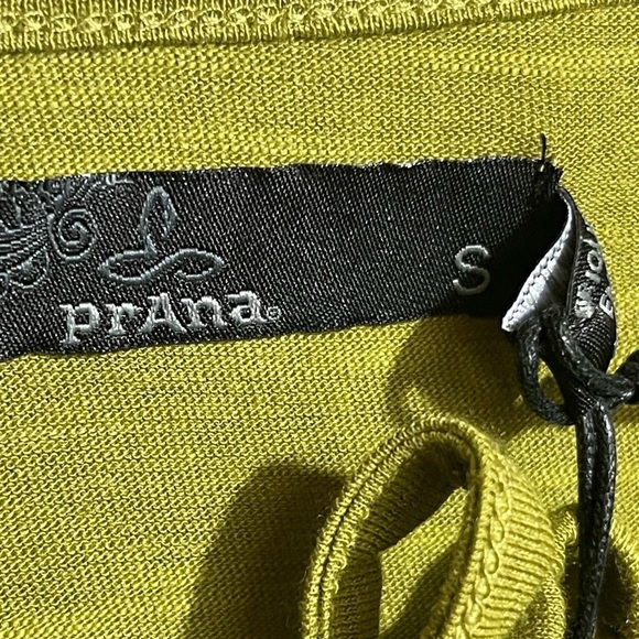 prAna Ocupas Popover Top in‎ Sweet Grass Green Size S NWT - Picture 8 of 11